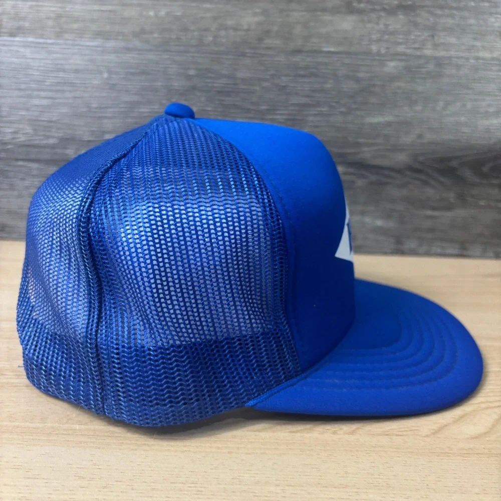Vintage Bijur Hat Cap Snapback Blue Trucker‎ Adjustable